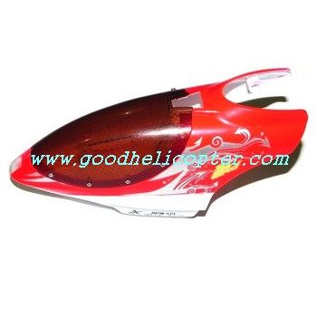 hcw521-521a-527-527a helicopter parts 521/521A head cover (red color) - Click Image to Close